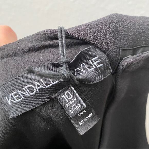 Kendall + Kylie Black Cut Out Women's Blac… - Picture 8 of 8